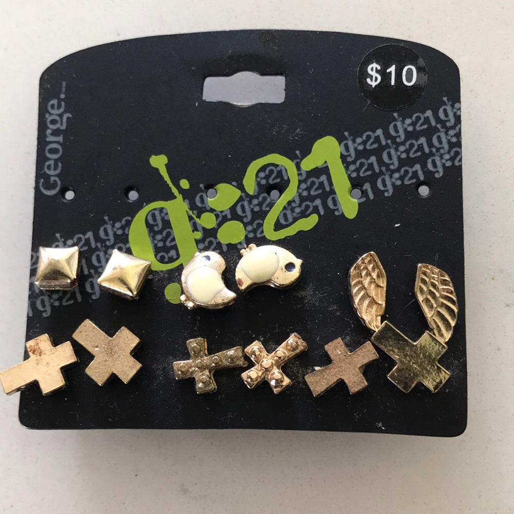 Birds / Wings / Crosses earrings
